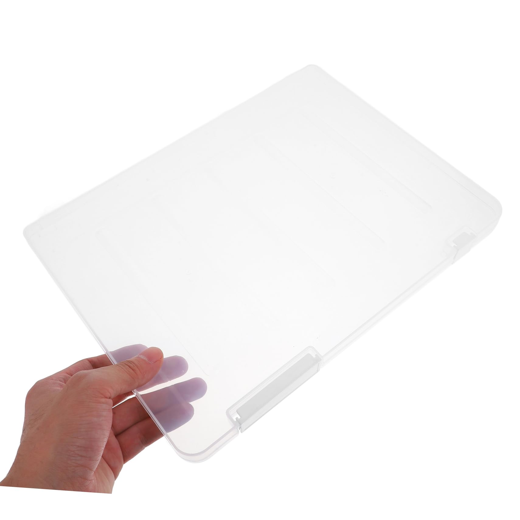 Uonlytech Scatola Organizer Documenti Trasparente PP 4 Pezzi per Ufficio