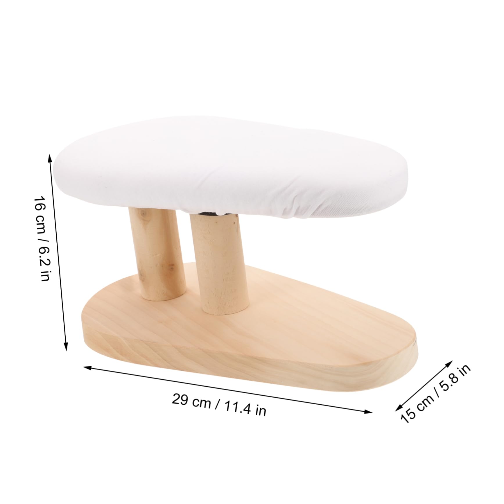 Multifunktionales Bügelbrett mit Stoffbezug für Kleidung | Kinderbekleidung und Textilien, Einfache Form mit Gepolsterter Auflage, Professionelles Finish