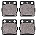 AHL Semi-metallic Front Brake Pads Set for Honda TRX420 Fourtrax Rancher (All Models) 2007-2015