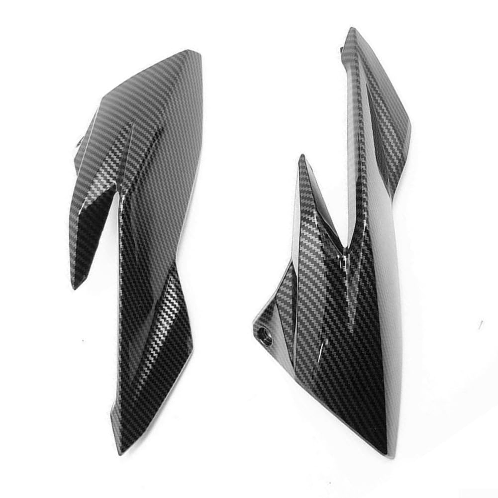 Kohlefaser Tankabdeckung Obere Verkleidung Lüftungsgitter Panel für Honda CB500F 2016-2018 ABS Kunststoff
