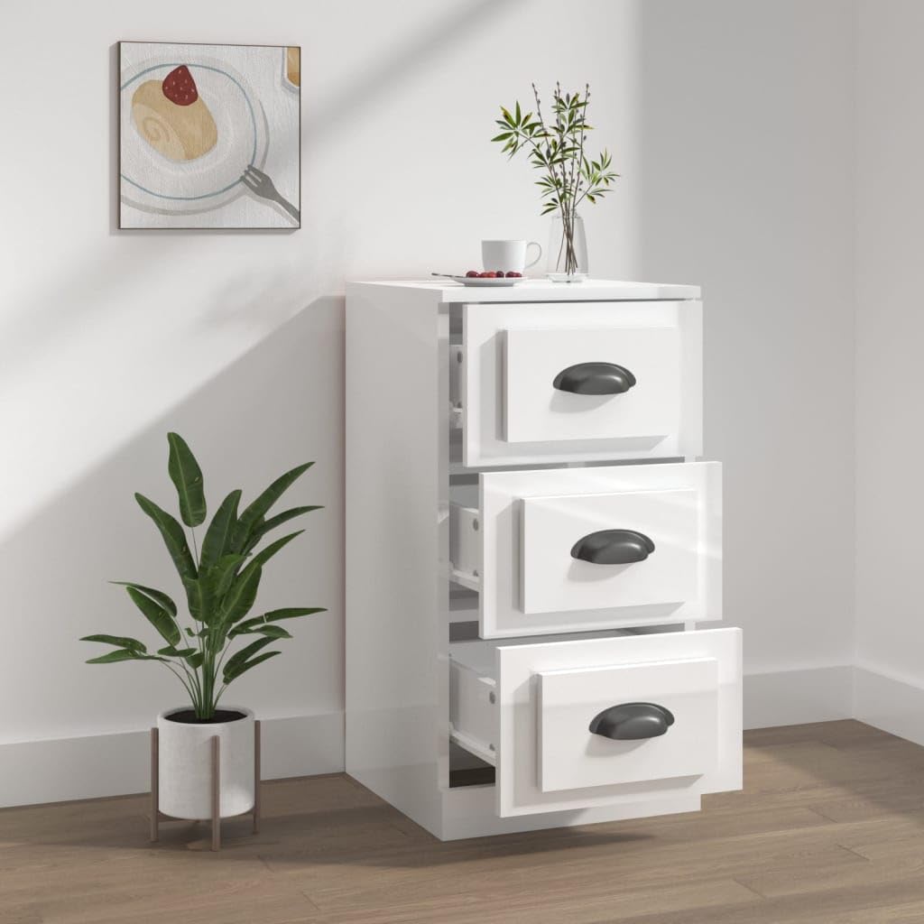 Aparador de diseño atemporal para el hogar con estilo clásico y mucho espacio de almacenamiento, la placa superior estable puede decorar