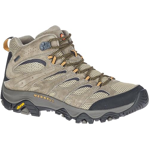 Merrell Herren Moab 3 Mid GTX Wanderschuhe, Pecan, 43.5 EU