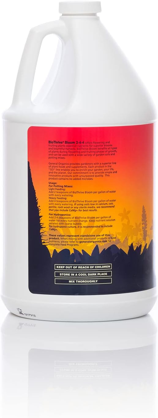 General Hydroponics Gh5133 Bio Thrive Bloom, gallon