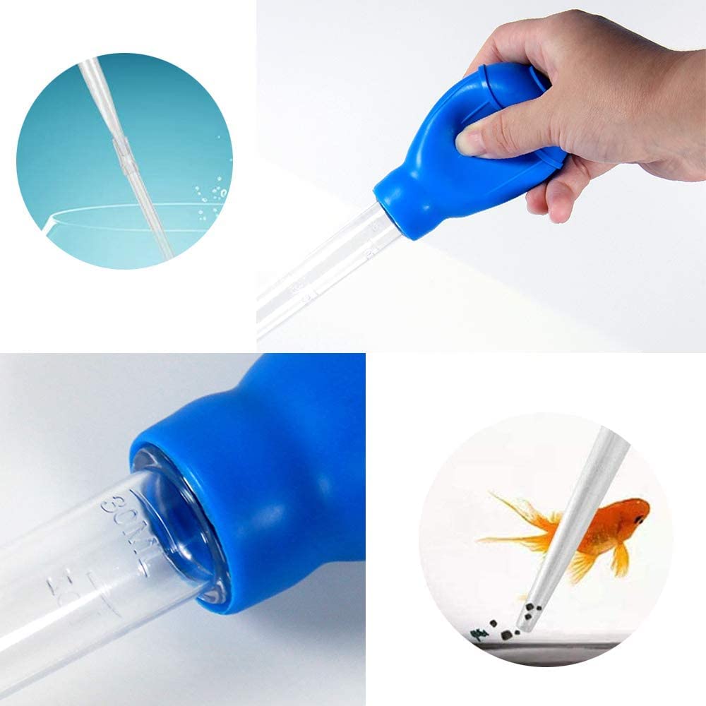 Amazon | 30ml クリーナースポイト 水槽洗浄スポイト 吸水器 ミニ水槽 