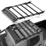 Heavy Duty Roof Rack for (4th Gen) 2024 Toyota Tacoma 4 Door Double Cab, No Drilling Install Top Storage Carrier for Off-Road & Camping Gears