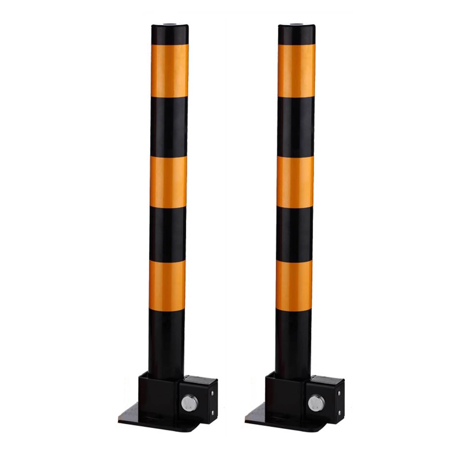 Barrières de stationnement en acier 60 cm poteaux de parking zone de circulation B