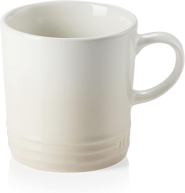 Le Creuset Stoneware Coffee Mug, 350 ml, Meringue, 70302357160002