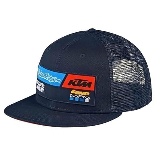 Troy Lee Designs Mens TLD KTM Team Snapback Hat (OSFA, Navy)