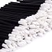 600pcs Disposable Lipstick Applicators Wands Makeup Applicators Brushes Lipgloss Applicators Tester Wands ECBASKET Disposable Lip Brushes Tool Kits Black