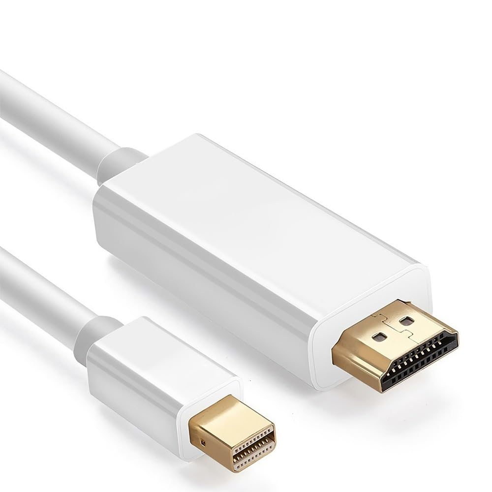MI NI DP(DisplayPort) to HDMI Cable MI NI Display Port Wire 4K/2K