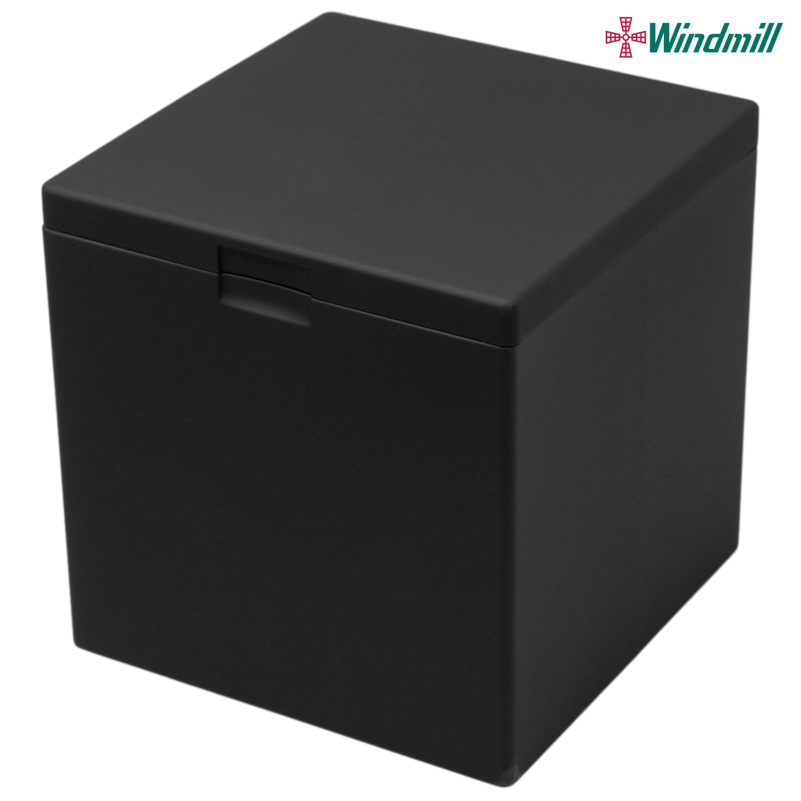 Amazon.co.jp: ウィンドミル(Windmill) 灰皿 黒 7cm 蓋付き 防臭