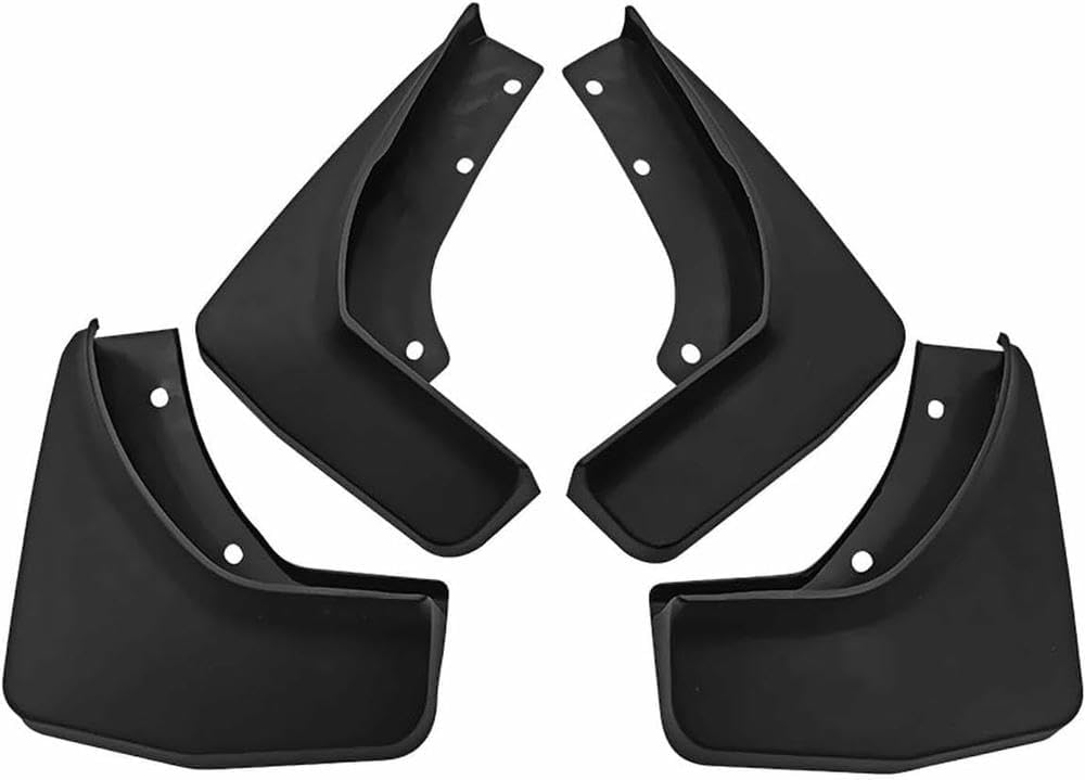 4 Pcs Splash Guards Wheel Mudflaps for Chery Tiggo Tiggo2 3X 2016 2017 2018 2019 2020 Car Front Rear Rubber Splash Guards