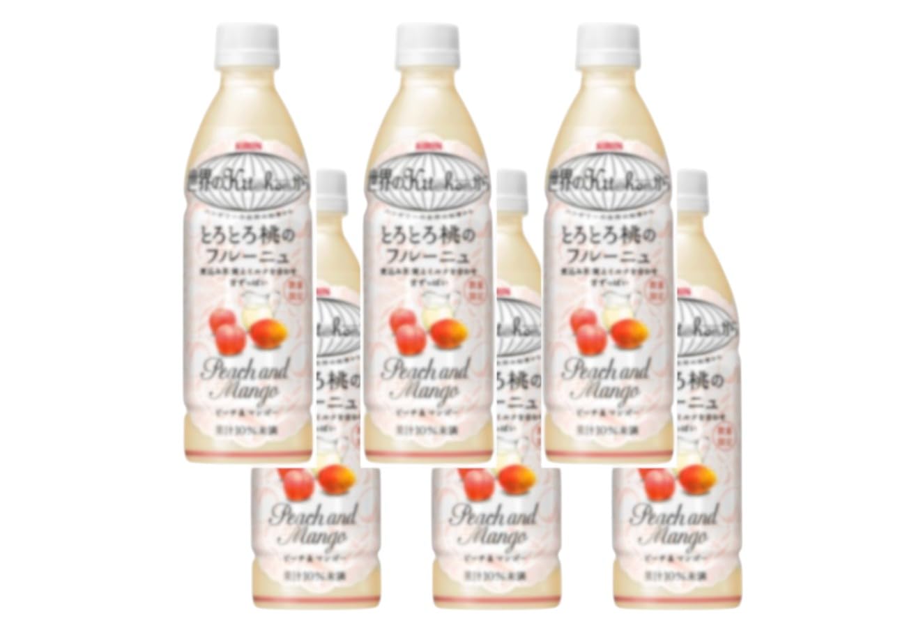 Amazon.co.jp: とろとろ桃のフルーニュ 430ml 6本 世界のKitchenから