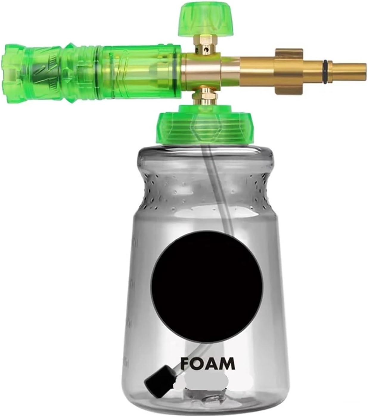 Foam Sprayer, Car Wash Floor Foam Machine Snow Spray Gun 1-4 Quick Pressure Washer,Car Washing