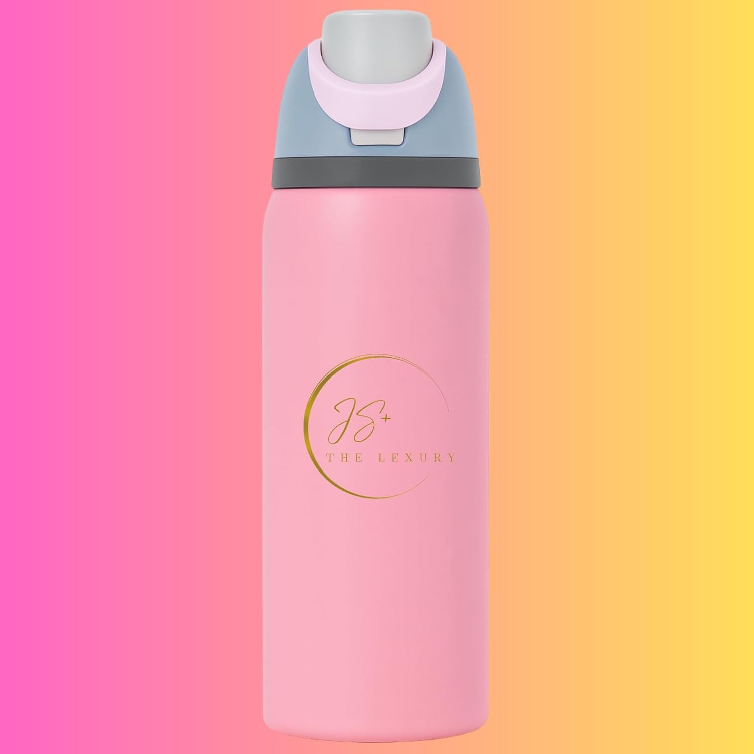 Insulated Stainless Steel Water Bottle 32oz – Leakproof Travel Bottle for Hot & Cold Drinks – Matte Pink, BPA-Free, Vacuum Sealed - Image 4