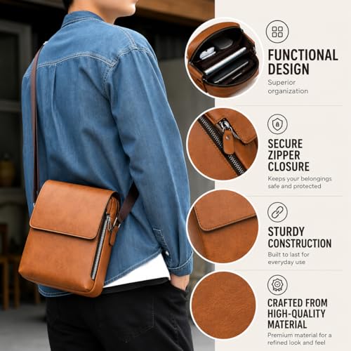 Image of CAVALO - Be Unique Sling Bag| Waterproof | Slim Crossbody Side Bag for Men & Women | Hard Shell Anti-Theft for Travel & Daily Use| Six Pocket|