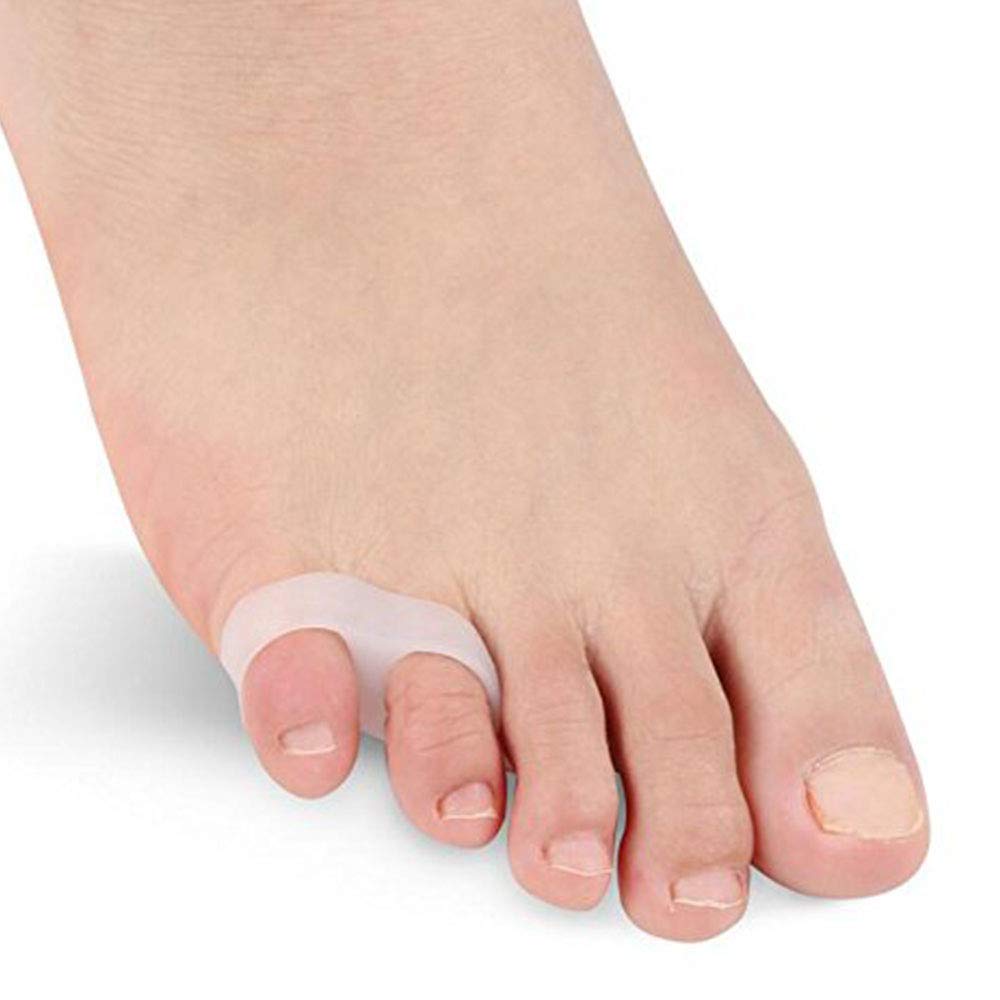 PEDIMENDTM Hallux Valgus Toe Separator with Two Holes and Toe Spreader, Orthopedic Toe Spreader, Toe Spreader, Toe Spreader, For Overlapping Toes, Relieves Toe Pressure, Men's and Women's, Chiropody