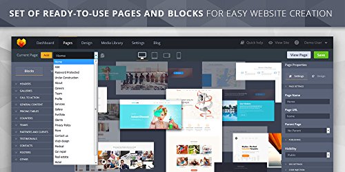 MotoCMS 3 - Professional Website Builder. Download. Create your website easy without any coding skills. - Thumbnail 5