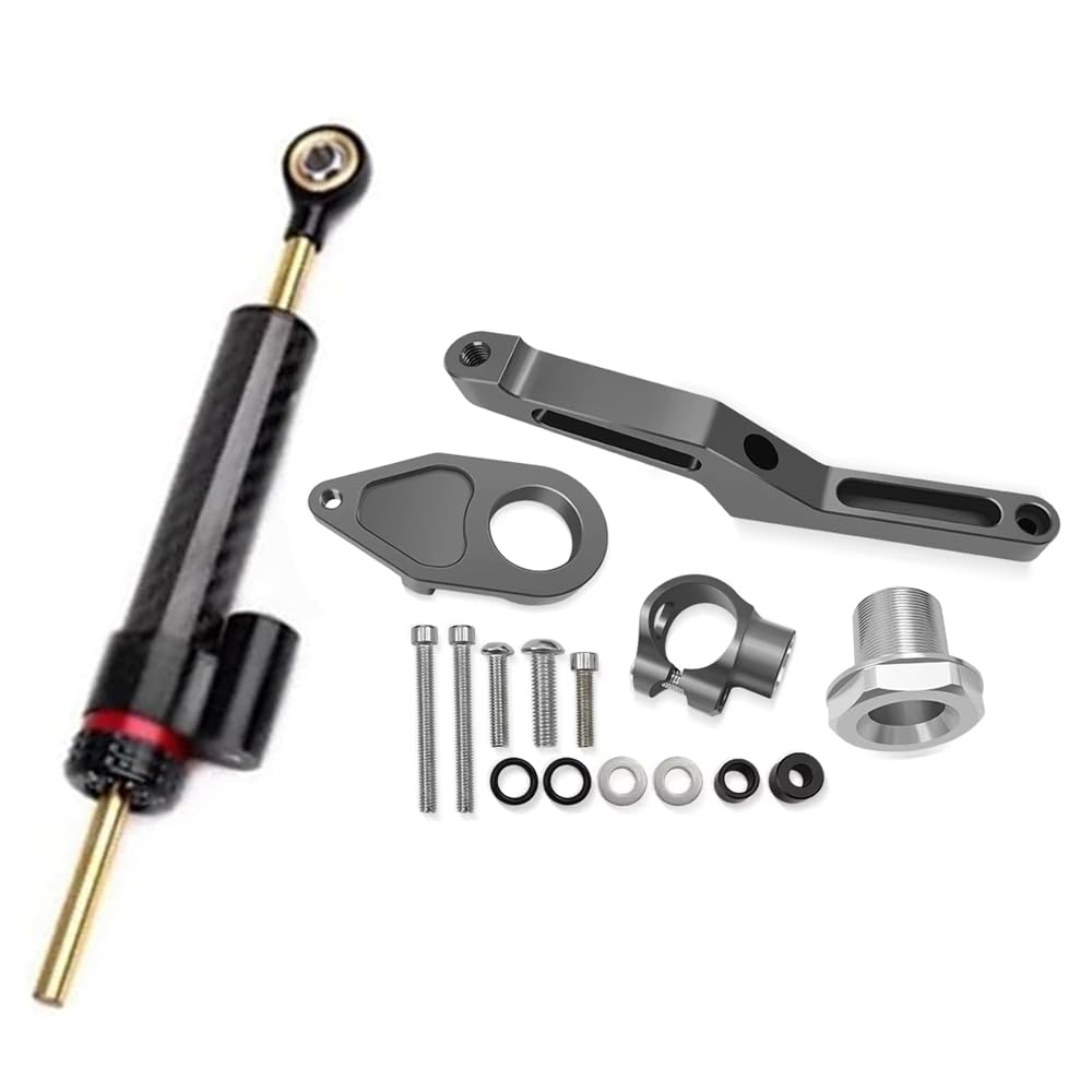 Accessoires de moto pour Ninja ZX-6R ZX636 ZX6R Ninja zx6r zx636 2026 2025 2024 2023 2022-2013 - Accessoires de moto - Amortisseur de direction - Stabilisateur de direction - Kit titane