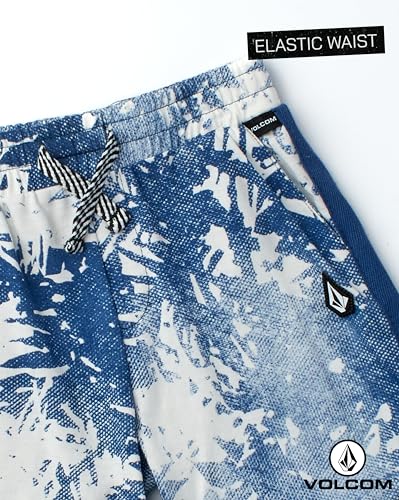 Image of Volcom Toddler Baby Boy Shorts Set - 2 Piece Short Sleeve Graphic Tees and Shorts Infant Toddler Little Boys Summer Outfits