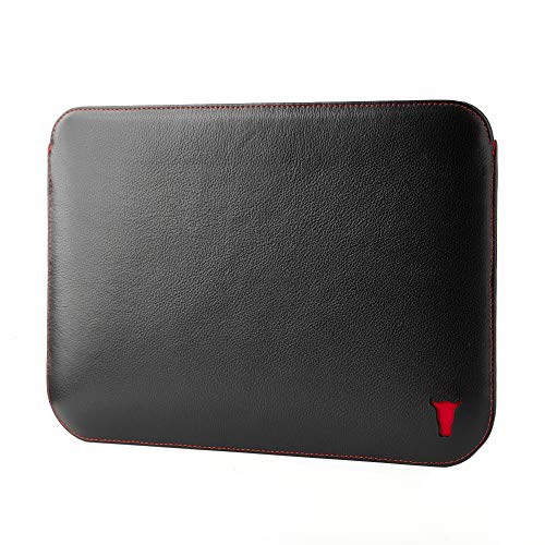 Review TORRO Genuine Leather Tablet Sleeve Compatible with iPad Air 4th Gen, iPad Pro 11 and iPad 9 [Felt Lined] [Slim Profile] (Black)