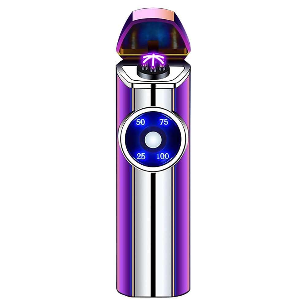 SKRFIRE Plasma aansteker Triple Arc Lichter Winddicht Aansteker Vlamloze Elektrische Aansteker Oplaadbare USB Aansteker met LED Batterij Indicator (zwart SKRFIRE Plasma aansteker Triple Arc Lichter Winddicht Aansteker Vlamloze Elektrische Aansteker Oplaadbare USB Aansteker met LED Batterij Indicator (zwart