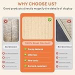 Cat Scratcher Hammock Bed, U-Shaped Wood Sisal Lounger, Furniture Protector | pingping-go, 23.6 x 13.8 Inch, Wood Frame, Natural Sisal, Indoor & Outdoor, for Large Cats - Image 3