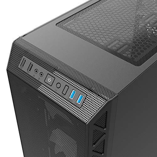 Image of Montech AIR 900 MESH Black /ATX Mid-Tower /High & Max Airflow /Dust-Proof /Computer Gaming Case /EATX,ATX,Micro ATX,Mini ITX /Full Front Meshes /Unique Mesh Side Panel /Tempered Glass Side Panel