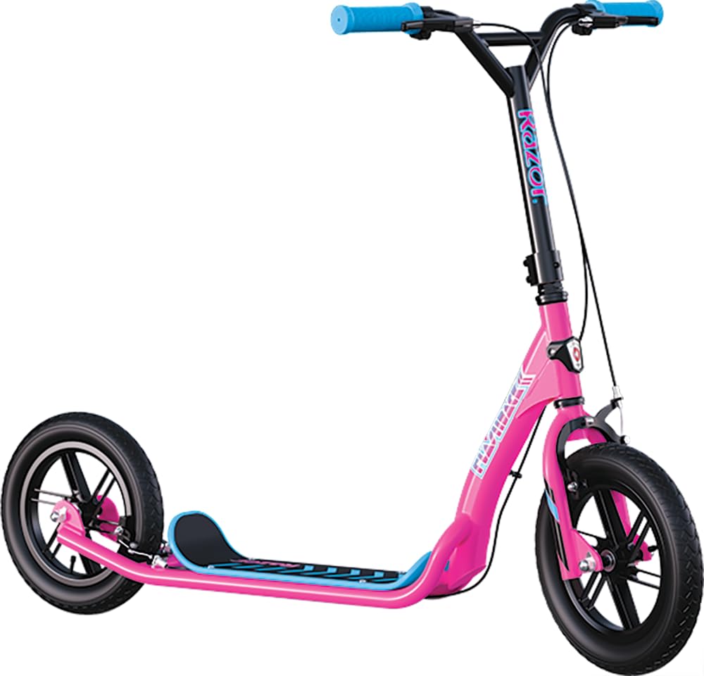 Razor Flashback Kick Scooter for Ages 8+ – Spoked Mag Wheels with 12
