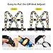 HOOMTREE Safety Harness Leash for Kids with Autism, Special Needs and Older Children Ages 6-12 | Adjustable Teens Walking Harness with Grab Handle and Tether | Keep Active ADHD/ASD Autistic Kids Safe