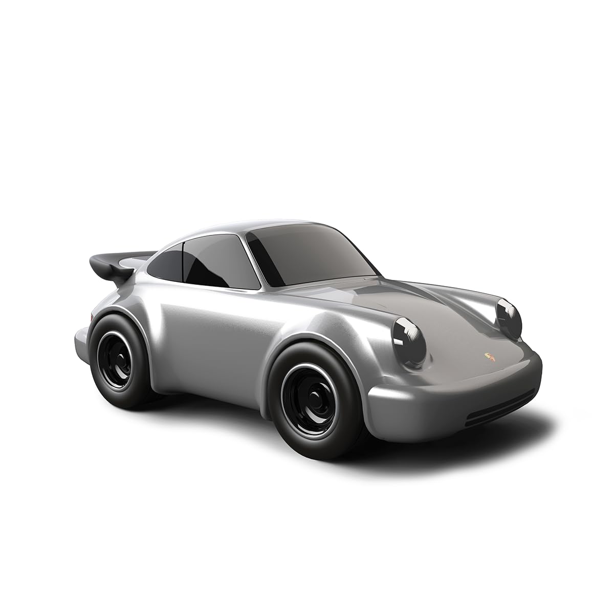 Baghera Racing Car Porsche 911 - Auto in miniatura ufficiale - Giocattolo per bambini dai 3 anni - ABS resistente - Design elegante ispirato alla Porsche 911 Classica (argento)