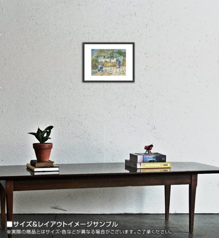 額装品/歩きはじめ、ミレーに拠る/Detail/ゴッホ/ポスター/インテリア Amazon.co.jp: ポスター フィンセント ファン ゴッホ 歩きはじめ