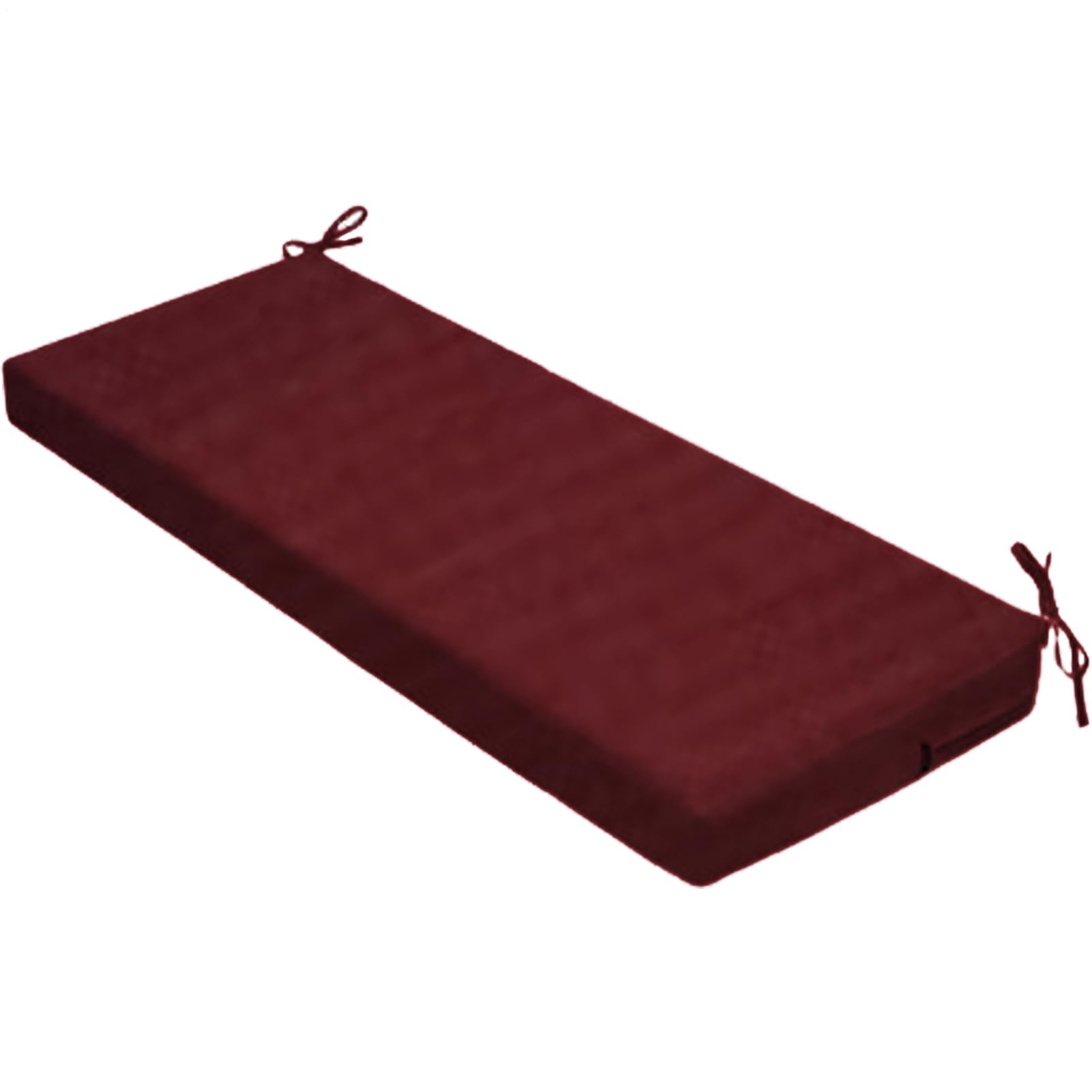 Coussin d'extérieur pour siège de banc rectangulaire et antidérapant
