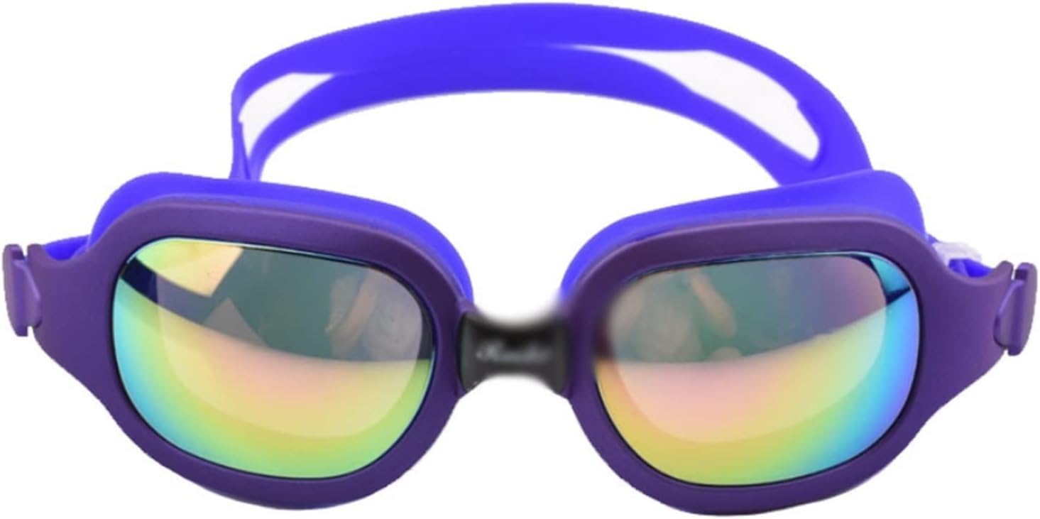 Gafas de natación for Adultos, Hombres y Mujeres, antivaho, protección UV, Impermeables, Equipo subacuático.(B)