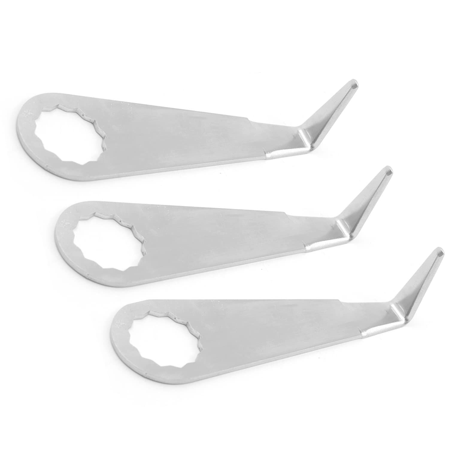 Powered Cold Knife Blade Air Windshield Remover Windshield Cutter Blades for Pneumatic Windshield Cut Out Knife Auto Glass Car Windshield Windscreen Removal Tool 3pks