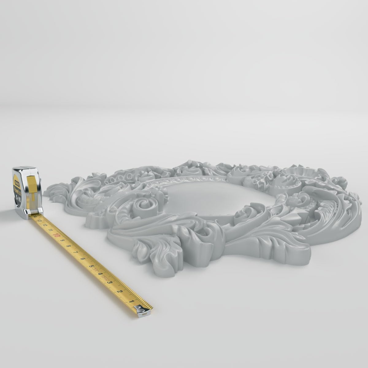 Ekena Millwork 21 5/8"W x 19 3/4"H x 2 3/8"P Modena Large Center Onlay