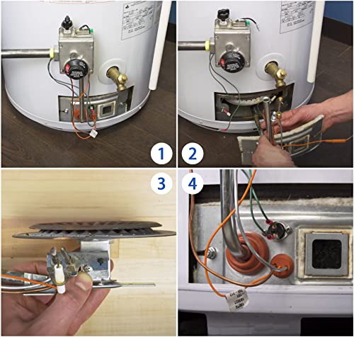 9003542 Pilot Assembly Replacement For Natural Gas Water Heater, Compatible With Reliance, A.o.smith, Kenmore, State Gs And Gsx, Replaces 100109295,9003542005(12-Month Warranty) #TOP5