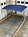 Cypress Rowe Outfitters 10' Long x 8' Wide Pontoon Boat Bimini Top Kit, Best Available, Navy Blue, Complete Kit, Square Frame, with Metal Fittings, 16oz Canvas, Hardware Kit