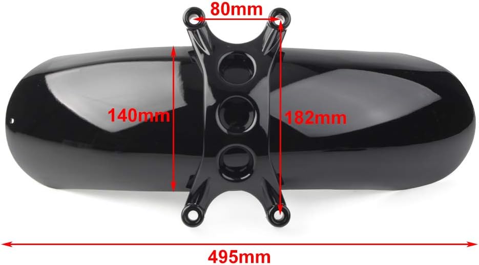 Cnswee6 Powersports Mudguards Motor Rear Mudguard Mud Guard forPowersports Mudguards Motor Rear Mudguard Mud Guard forty-Eight XL1200X 2010-2015