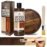 Wood Stain, Walnut Wood Stain, 100ml Woods-Stain for Woods, Furniture, Cabinet, Fast Drying Woods-Stain, Non-Toxic Wood-Stains, Water Based & Low Odor Wood-Stains, Indoor & Outdoor Woods Stains