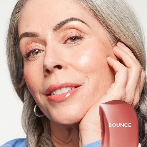 image for Saie Glossybounce - Hydrating Lip Gloss and Tinted Lip Oil Hybrid with