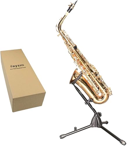 Miniatura 5 de Rayzm Soporte para saxofón altotenor con soporte desmontable para flautaclarinete, soporte portátil ajustable para saxofón alto, saxofón tenor,