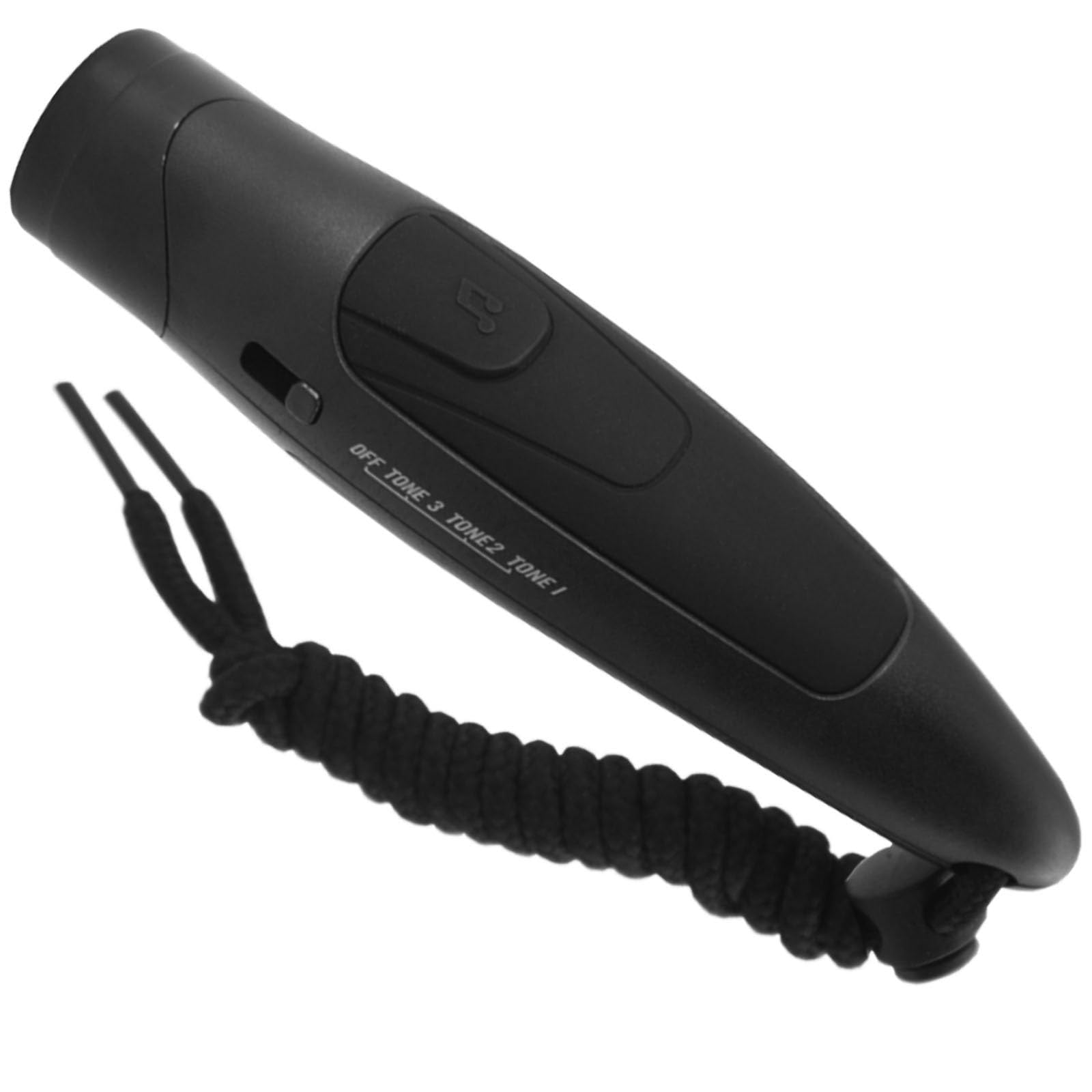 QINYUNE Electronic Whistle,3-Tone Dog Whistles for Recall & Sports, Tin Whistle with Lanyard, Loud 125dB, Hygienic, Ideal for Referees, Coaches, P.E. Teachers, Camping, and Pet Training