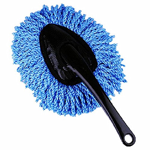 Jysport multi auto spazzola a manico in plastica auto Wax Drag in microfibra e spazzola per lavare l' auto e l' uso domestico con spazzola, blue