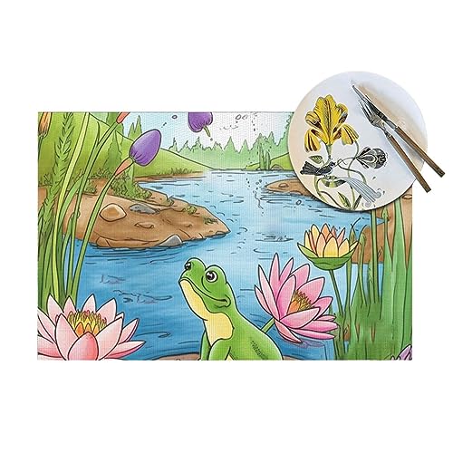 Sets de table résistants à la chaleur pour repas de fête et hôtel