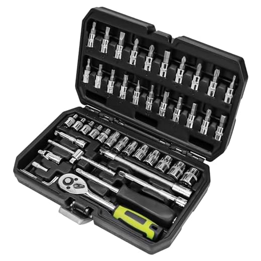 Industrial Grade Socket Set with Case