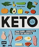 Keto – In 28 Tagen schlank: Low Carb High Fat! Über 120 Rezepte