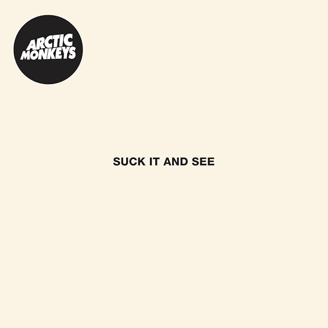 Suck It And See por Arctic Monkeys, capa do álbum