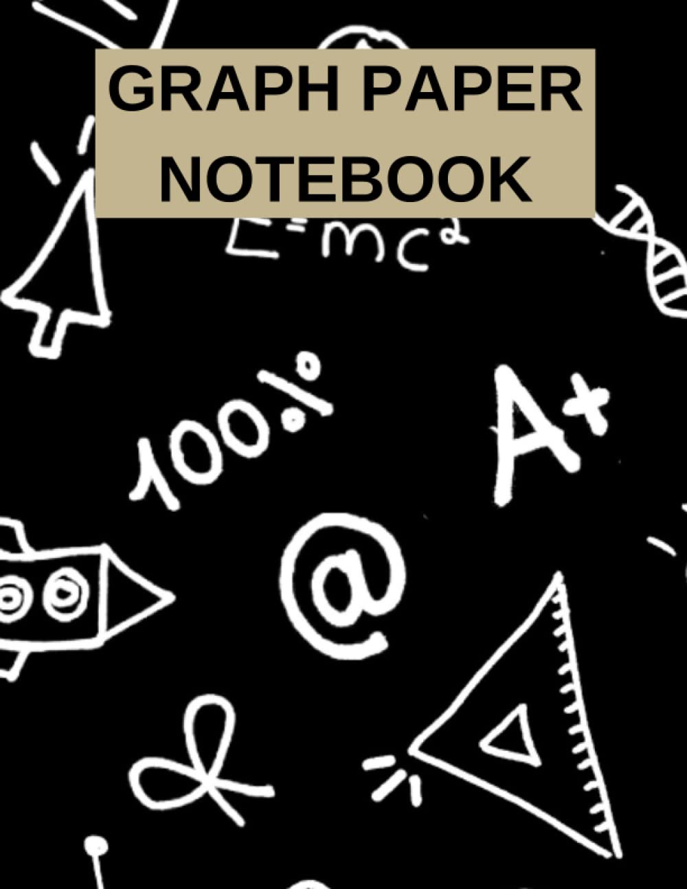 Graph Paper Notebook: 4x4 Quad Ruled Graph Paper Notebook 8.5 x 11 inches | Graphing Grid Paper for Math, Science, Accounting, Engineering Students (112 Sheets)