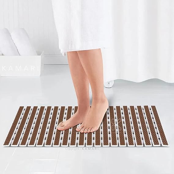 Buy NEERAK Premium Shower Mat, Plastic PVC, Anti Skid Shower Mat, Non